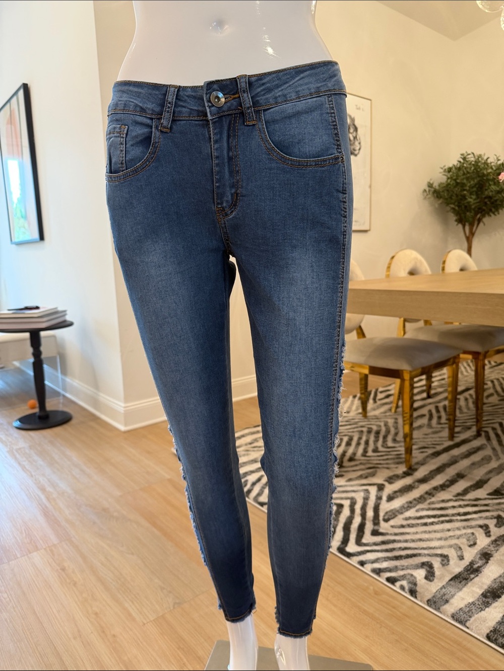 Indigo Thread Co. Skinny Jeans
